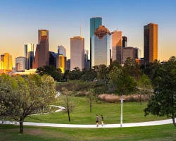 Houston World Cup 2026 host city skyline
