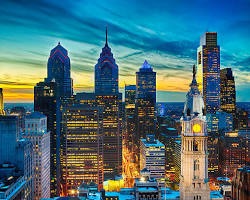 Philadelphia World Cup 2026 host city skyline