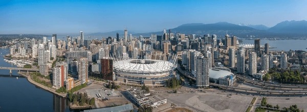 Vancouver World Cup 2026 host city skyline